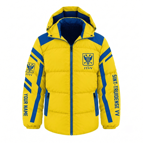 Sint Truidense VV Belgian Pro League Waterproof Thickened Down Jacket Custom Name