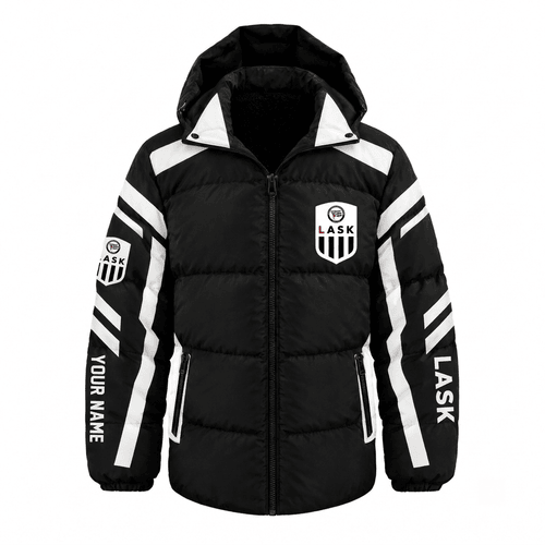 LASK Austrian Bundesliga Waterproof Thickened Down Jacket Custom Name
