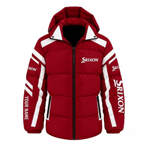 Srixon Golf  Waterproof Thickened Down Jacket Custom Name