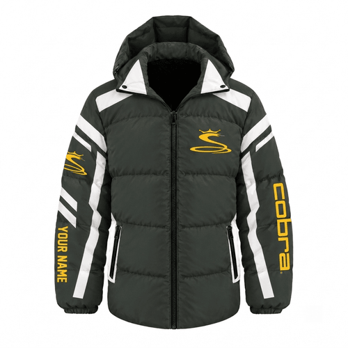 Cobra Golf  Waterproof Thickened Down Jacket Custom Name