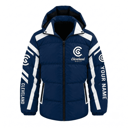 Cleveland Golf  Waterproof Thickened Down Jacket Custom Name