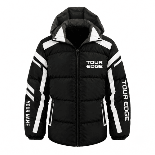 Tour Edge Golf  Waterproof Thickened Down Jacket Custom Name