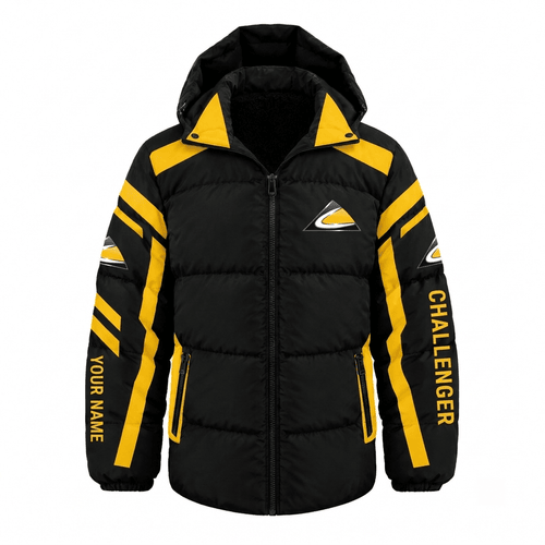 Challenger Tractor Waterproof Thickened Down Jacket Custom Name
