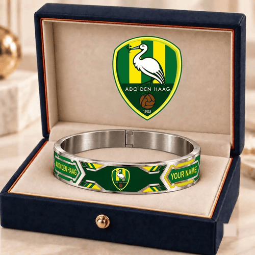 ADO Den Haag Eredivisie Personalized Bracelet Style 2