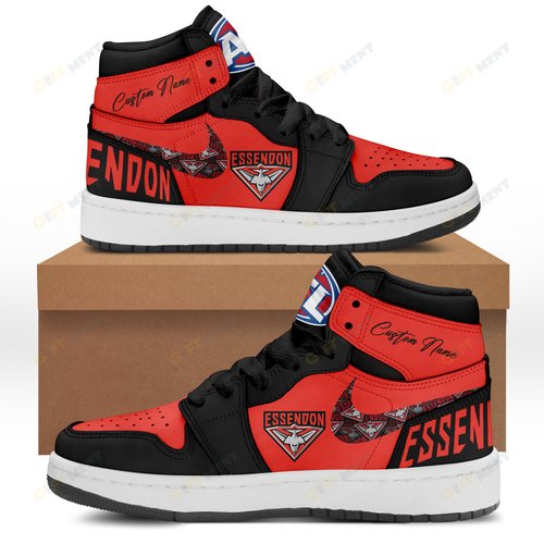 Personalized AFL Essendon Bombers Air Jordan 1