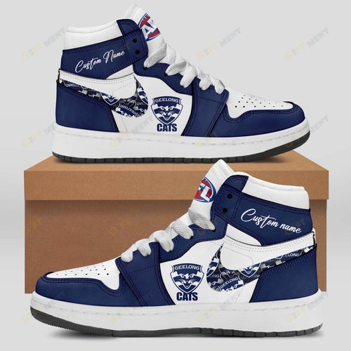 Personalized AFL Geelong Cats Air Jordan 1