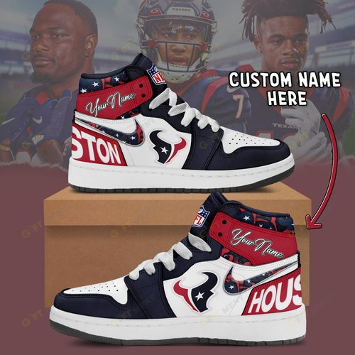 PERSONALIZED Houston Texans – Air Jordan 1