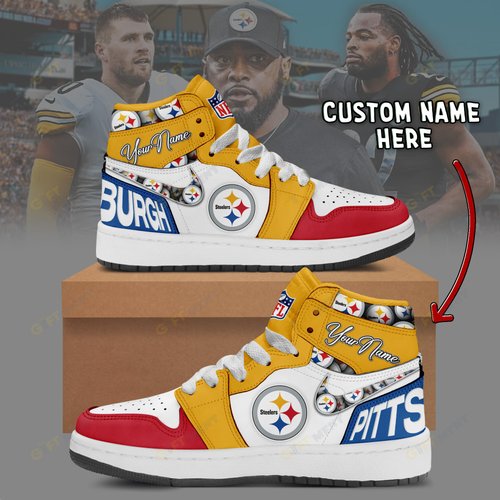 PERSONALIZED Pittsburgh Steelers– Air Jordan 1