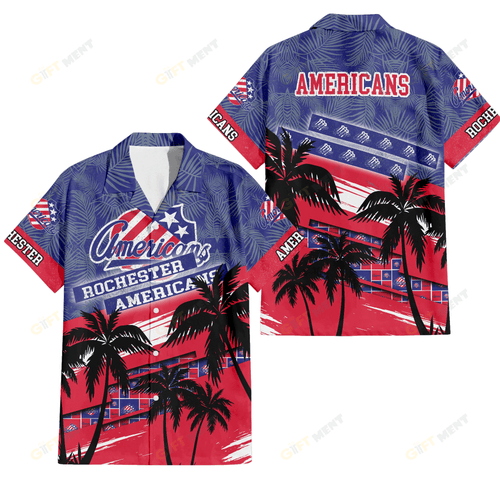 AHL Rochester Americans Hawaiian Shirt