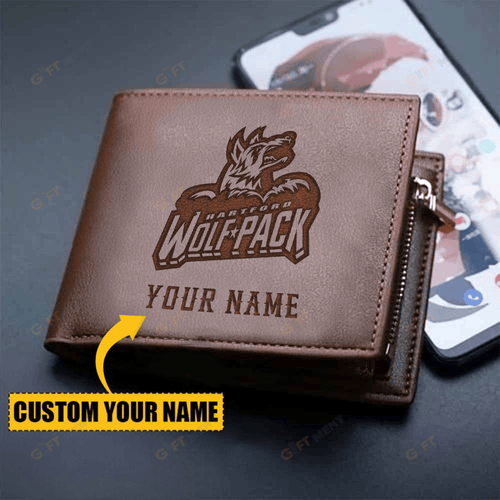 Hartford Wolf Pack Leather Wallet
