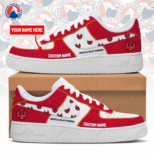PERSONALIZED Coachella Valley Firebirds Air Force Sneakers
