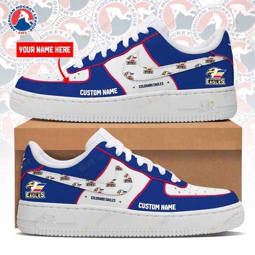 PERSONALIZED Colorado Eagles Air Force Sneakers