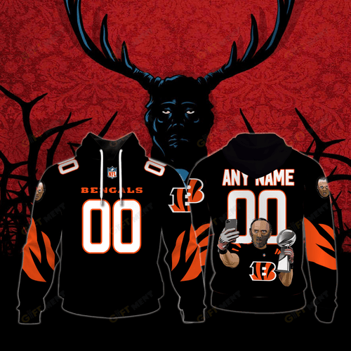 Cincinnati Bengals x Hannibal Jersey Style T Shirt, Hoodie, Zip Hoodie, Sweatshirt
