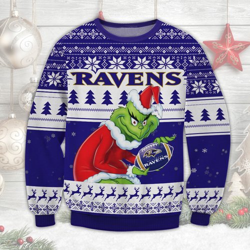 BAR Grinch Ugly Sweater