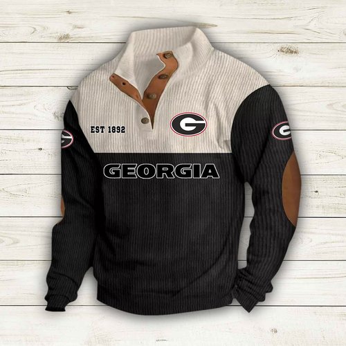 Corduroy Sweatshirt Georgia Bulldogs PURSWS1175