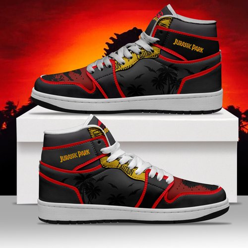 Jurassic Park Air Jordan 1 Sneakers