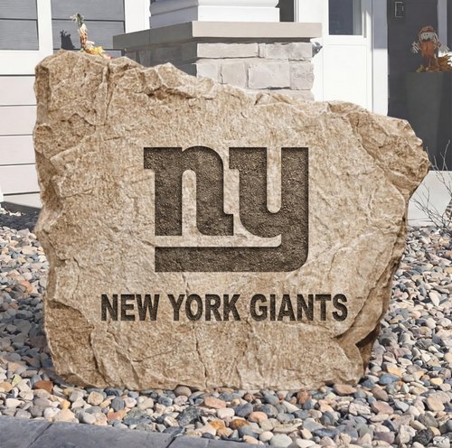 Personalized New York Giants  Design A Stone Landscape Art | Home Decor