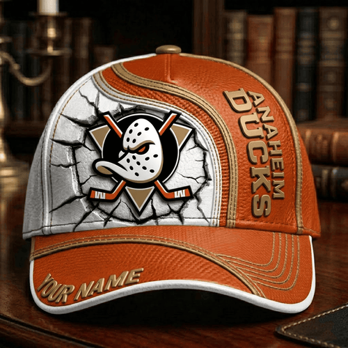 Personalized Anaheim Ducks Custom Name Hat
