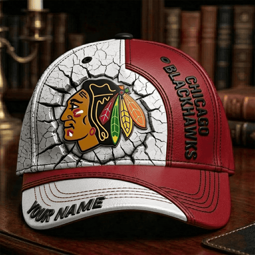 Personalized Chicago Blackhawks Custom Name Hat