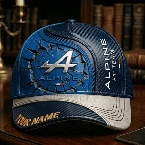 Personalized Alpine F1 Team Custom Name Hat