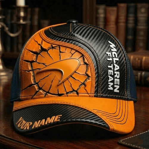 Personalized McLaren F1 Team Custom Name Hat