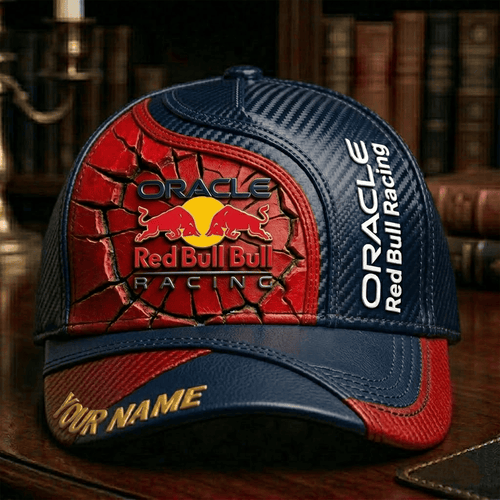 Personalized Red Bull Racing Custom Name Hat