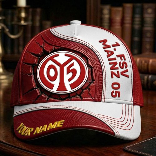 1. FSV Mainz 05 Personalized Cap | Premium Leather Fan Hat