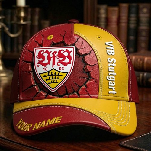 VfB Stuttgart Personalized Cap | Premium Leather Fan Hat
