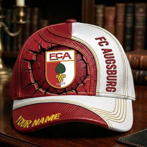FC Augsburg Personalized Cap | Premium Leather Fan Hat