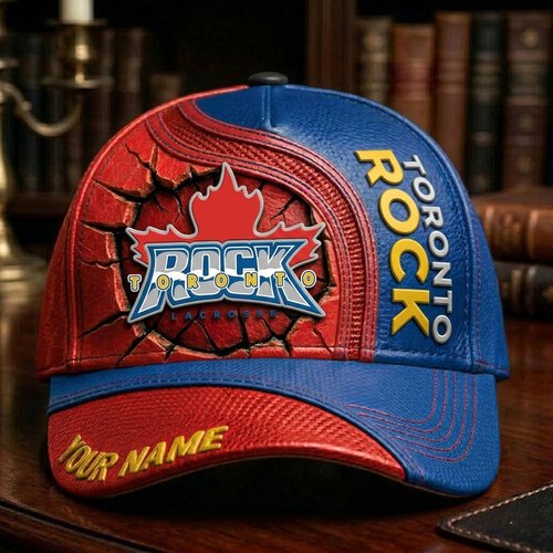 Toronto Rock Personalized Cap | Premium Leather Fan Hat