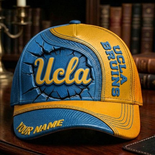 UCLA Bruins Personalized Cap | Premium Leather Fan Hat