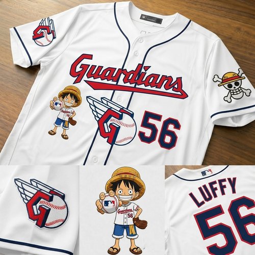 Personalize Cleveland Guardians x One Piece Vapor Premier Limited Jersey - All Stitched