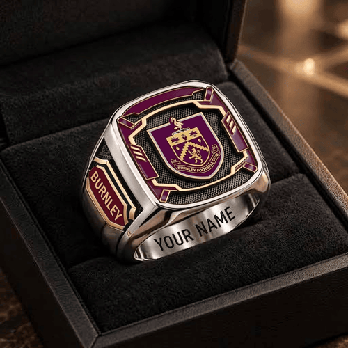 Burnley EPL Custom Fan Ring Print Style 3
