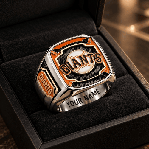 San Francisco Giants MLB Custom Fan Ring Print Style 3