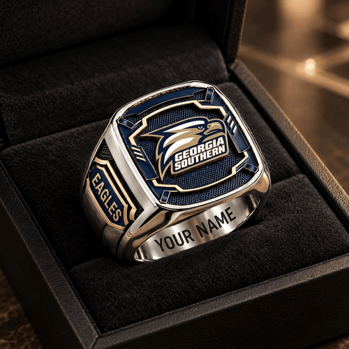 Georgia Southern Eagles NCAA Custom Fan Ring Print Style 3