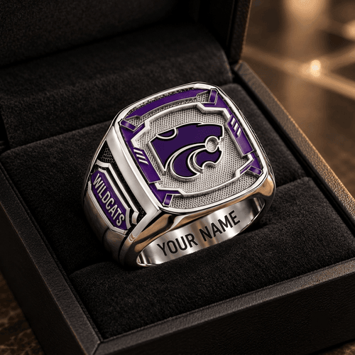 Kansas State Wildcats NCAA Custom Fan Ring Print Style 3