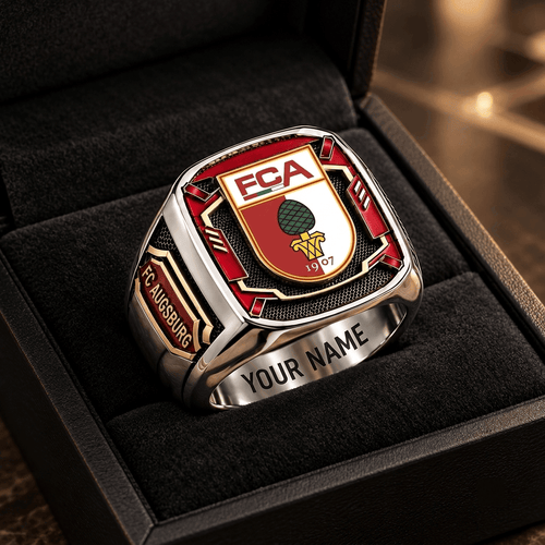 FC Augsburg BUNDESLIGA Custom Fan Ring Print Style 3