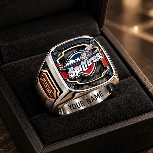 Windsor Spitfires OHL Custom Fan Ring Print Style 3