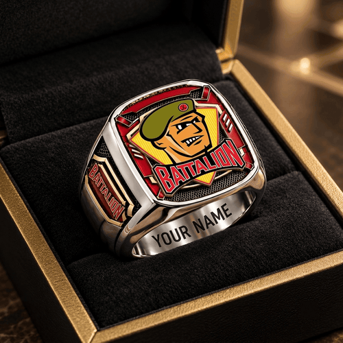 North Bay Battalion OHL Custom Fan Ring Print Style 3