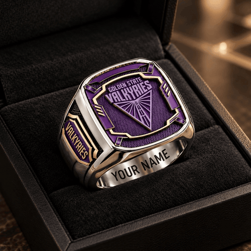 Golden State Valkyries WNBA Custom Fan Ring Print Style 3
