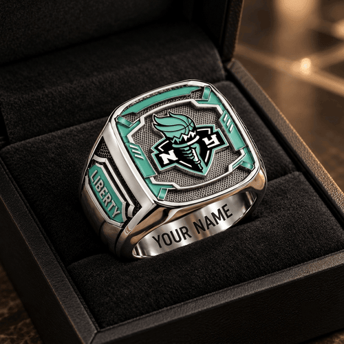 New York Liberty WNBA Custom Fan Ring Print Style 3