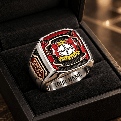 Bayer Leverkusen BUNDESLIGA Custom Fan Ring Print Style 3