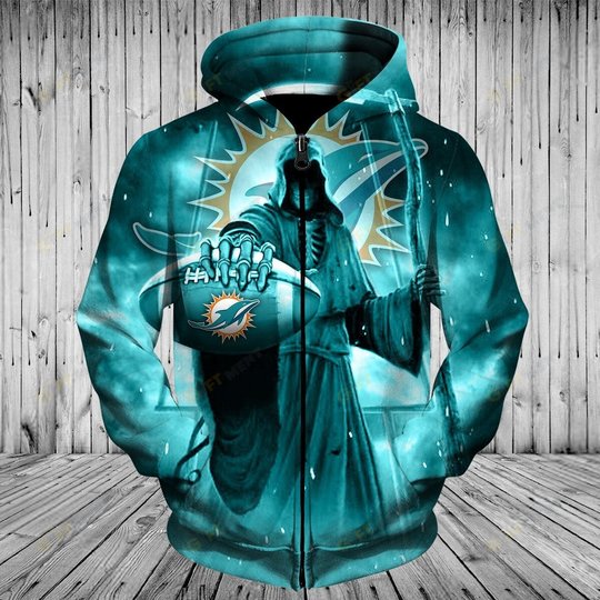 MIAMI DOLPHINS CHAMPS HOODIE T2