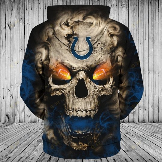 INDIANAPOLIS COLTS CHAMPS HOODIE 3d T1
