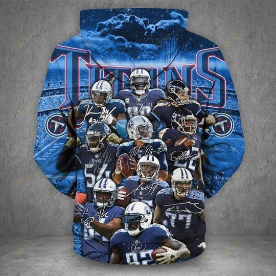 TENNESSEE TITANS CHAMPS HOODIE 3d T3