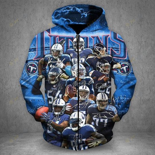 TENNESSEE TITANS CHAMPS HOODIE 3d T3