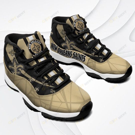 New Orleans Saints Air Jordan 11 Sneakers