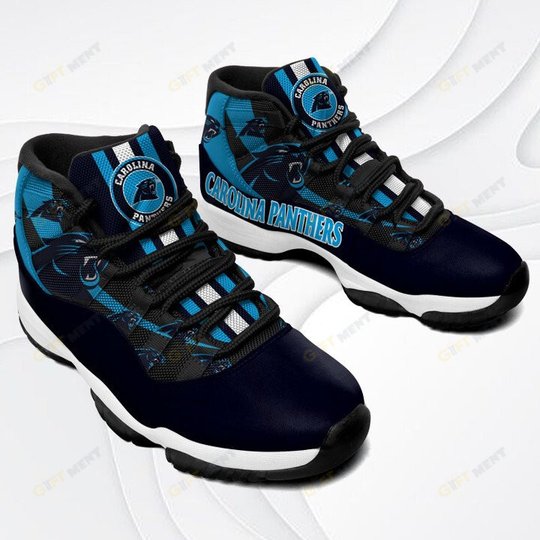 Carolina-Panthers- Air Jordan 11 Sneakers