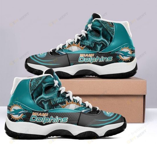 Miami Dolphins Air Jordan 11 Sneakers