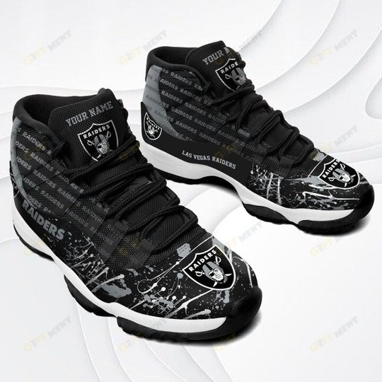 Las Vegas Raiders Air Jordan 11 Sneakers